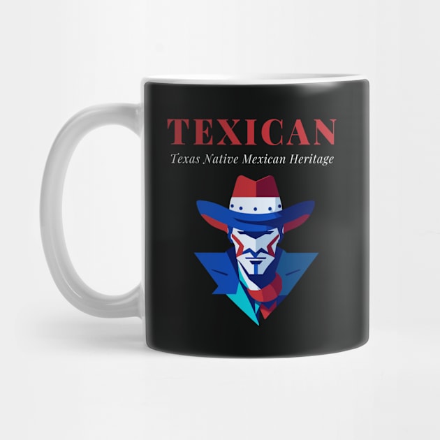 TEXICAN Texas Native Mexican Heritage Unisex TShirt Texan Tshirt Tejano Shirt. by TEXICAN